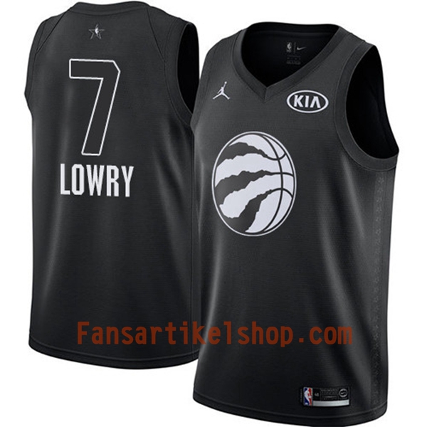 NBA Toronto Raptors Trikot Kyle Lowry 7 2018 All-Star Jordan Brand Schwarz Swingman - Herren NBA Toronto Raptors Trikot Kyle Lowry 7 2018 All-Star Jordan Brand Schwarz Swingman - Herren